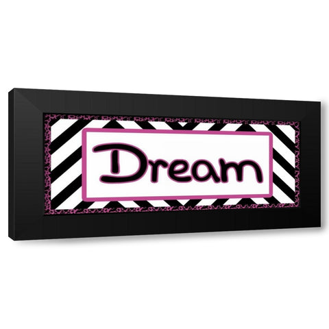 Tween Dream Black Modern Wood Framed Art Print with Double Matting by Gibbons, Lauren