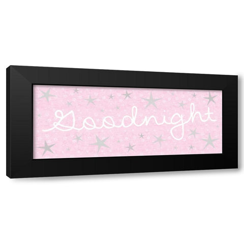 Goodnight Black Modern Wood Framed Art Print by Gibbons, Lauren