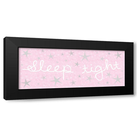 Sleep Tight Black Modern Wood Framed Art Print with Double Matting by Gibbons, Lauren