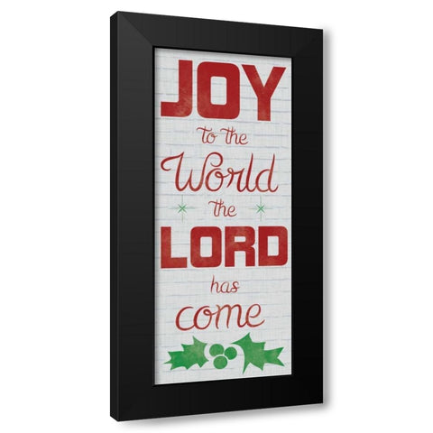 Joyes World Black Modern Wood Framed Art Print with Double Matting by Gibbons, Lauren