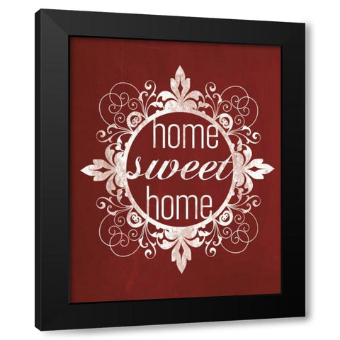 Red Chalk Home Black Modern Wood Framed Art Print with Double Matting by Gibbons, Lauren