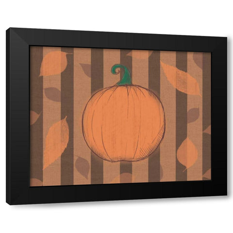 Fall Black Modern Wood Framed Art Print by Gibbons, Lauren