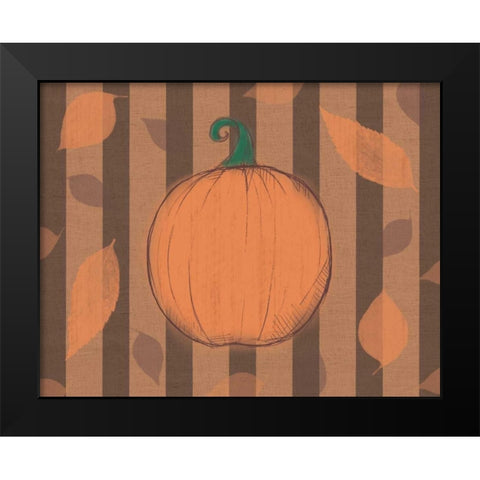 Fall Black Modern Wood Framed Art Print by Gibbons, Lauren