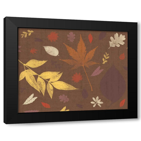 Fall 2 Black Modern Wood Framed Art Print with Double Matting by Gibbons, Lauren