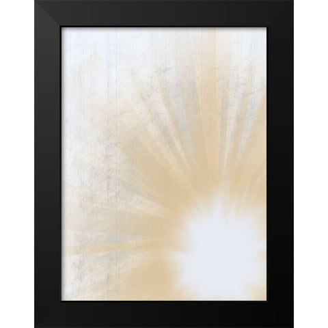 Sun Right Black Modern Wood Framed Art Print by Gibbons, Lauren