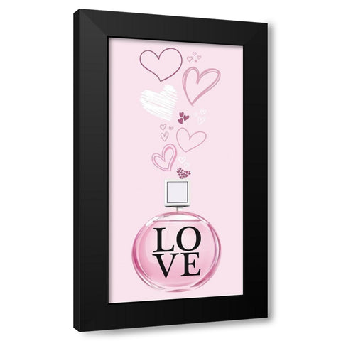 Perfume Black Modern Wood Framed Art Print by Gibbons, Lauren