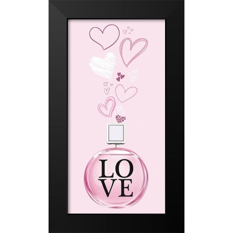 Perfume Black Modern Wood Framed Art Print by Gibbons, Lauren