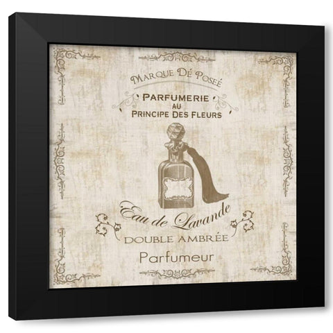 Parchment Bath Atomizer Black Modern Wood Framed Art Print with Double Matting by Gibbons, Lauren
