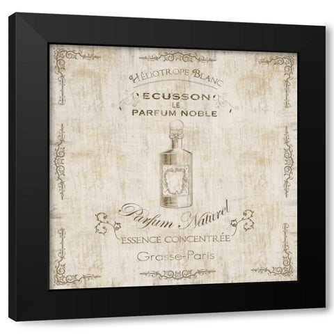 Parchment Bath Perfume 2 Black Modern Wood Framed Art Print by Gibbons, Lauren
