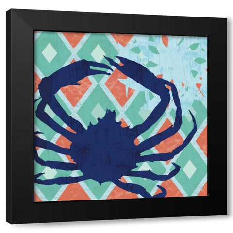Under The Sea 2 Black Modern Wood Framed Art Print by Gibbons, Lauren