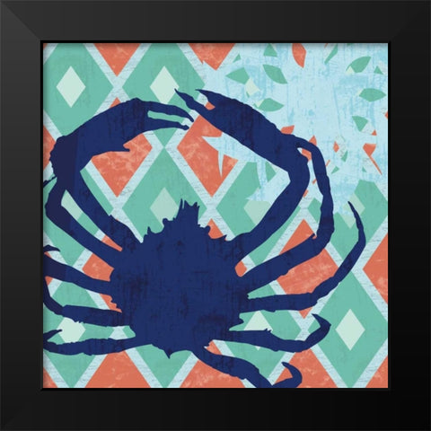 Under The Sea 2 Black Modern Wood Framed Art Print by Gibbons, Lauren