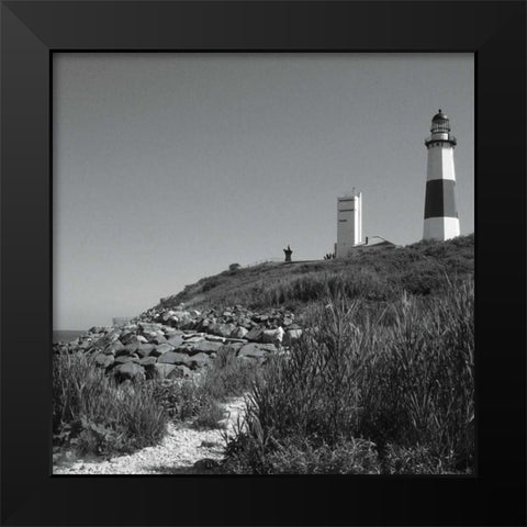 Landscape 2 Black Modern Wood Framed Art Print by Gibbons, Lauren