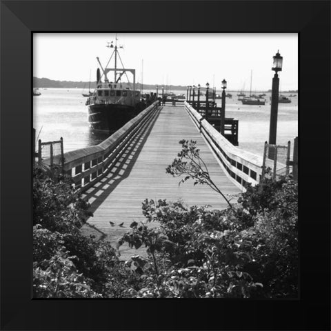 Landscape 4 Black Modern Wood Framed Art Print by Gibbons, Lauren