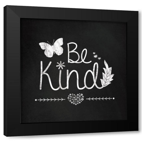 Chalk Kind Black Modern Wood Framed Art Print with Double Matting by Gibbons, Lauren