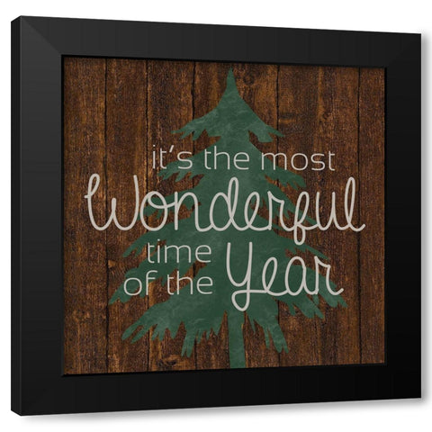 Wonderful Tree Black Modern Wood Framed Art Print by Gibbons, Lauren