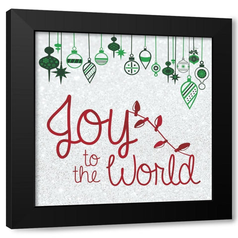 Worldly Ornaments Black Modern Wood Framed Art Print with Double Matting by Gibbons, Lauren