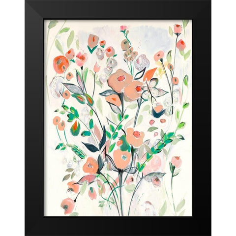 Celebration of Nature Black Modern Wood Framed Art Print by Daisy D