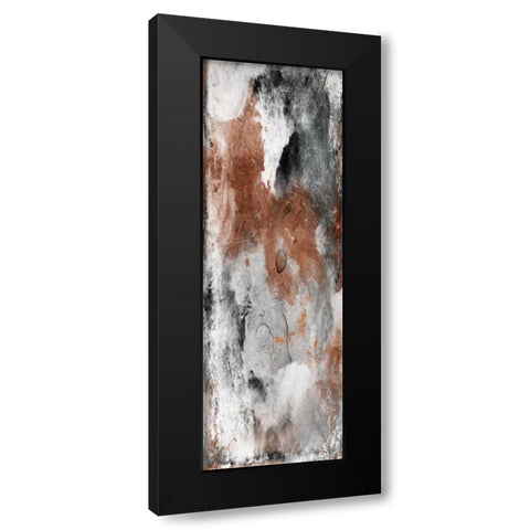 Coffee Abstract Black Modern Wood Framed Art Print with Double Matting by Grey, Jace