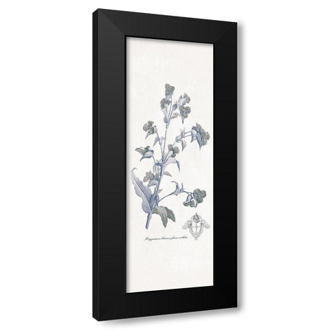 Happiness Blooms Black Modern Wood Framed Art Print with Double Matting by Grey, Jace