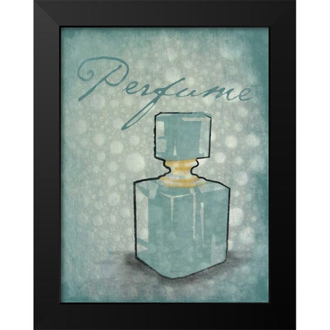 Perfume Black Modern Wood Framed Art Print by Grey, Jace