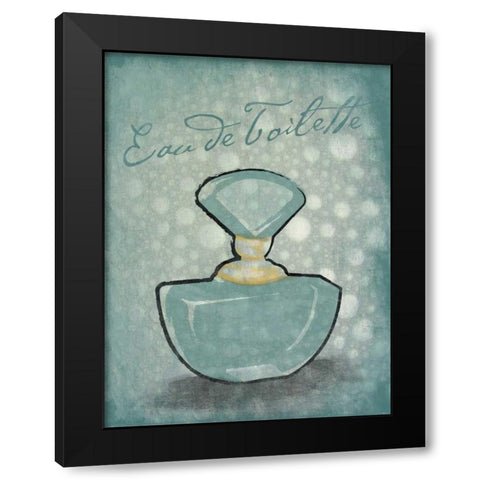 Eau De Toilette Black Modern Wood Framed Art Print by Grey, Jace