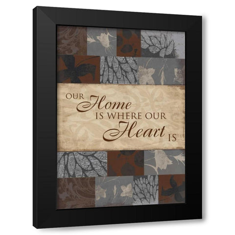 Inspirational D3 Black Modern Wood Framed Art Print by Grey, Jace