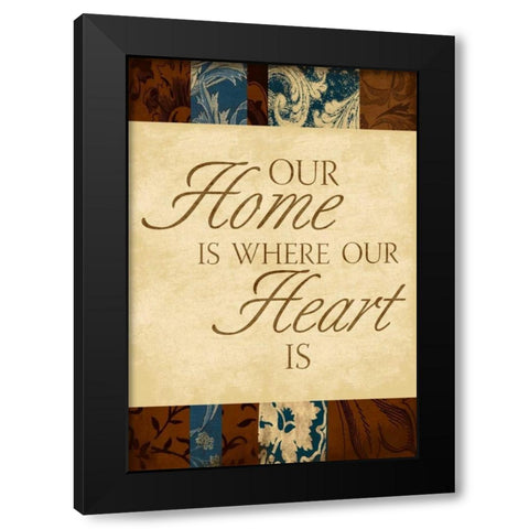 Inspirational A Black Modern Wood Framed Art Print by Grey, Jace