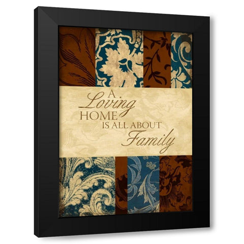 Inspirational B2 Black Modern Wood Framed Art Print by Grey, Jace