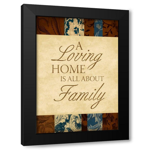 Inspirational B Black Modern Wood Framed Art Print with Double Matting by Grey, Jace