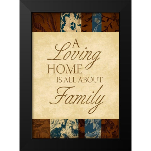 Inspirational B Black Modern Wood Framed Art Print by Grey, Jace
