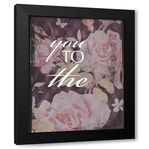 the Black Modern Wood Framed Art Print with Double Matting by Grey, Jace