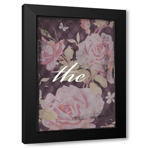 the Black Modern Wood Framed Art Print by Grey, Jace