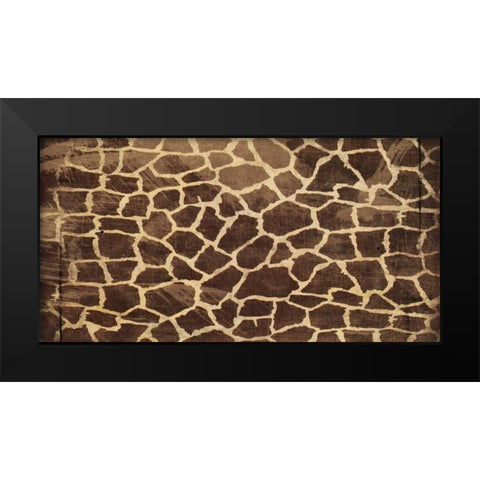 Animal Print 3 Black Modern Wood Framed Art Print by Grey, Jace