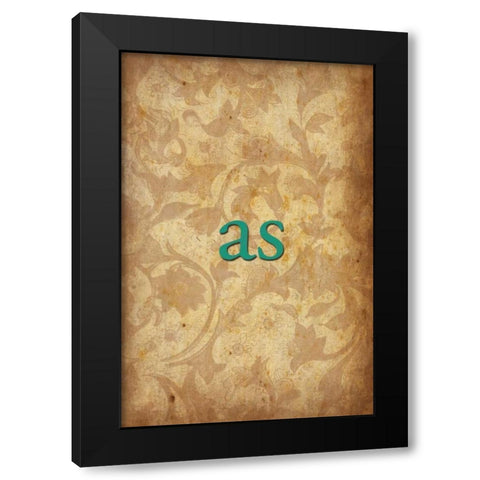 as Black Modern Wood Framed Art Print by Grey, Jace