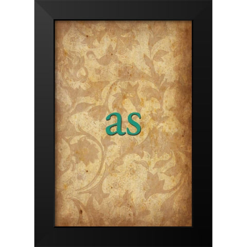 as Black Modern Wood Framed Art Print by Grey, Jace