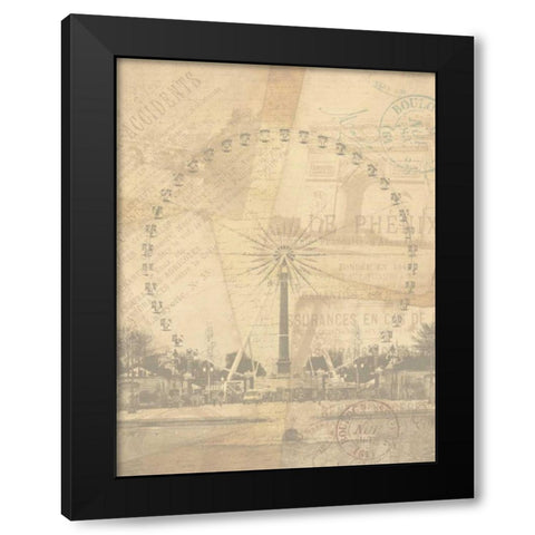 European Black Modern Wood Framed Art Print by Grey, Jace