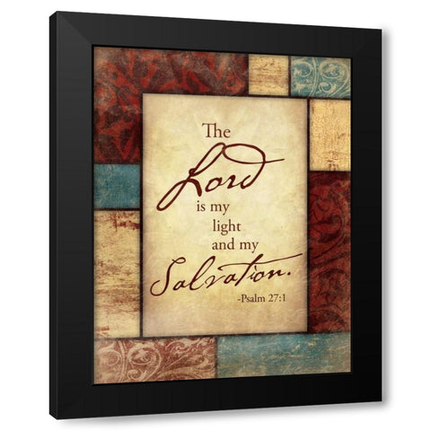 Spice Lord Black Modern Wood Framed Art Print by Grey, Jace