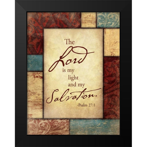 Spice Lord Black Modern Wood Framed Art Print by Grey, Jace