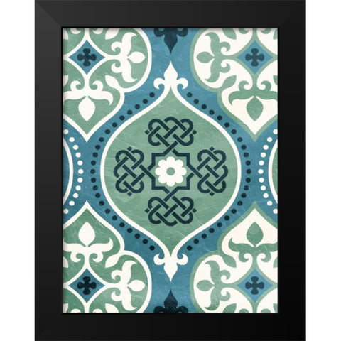 Cool Mood Black Modern Wood Framed Art Print by Grey, Jace