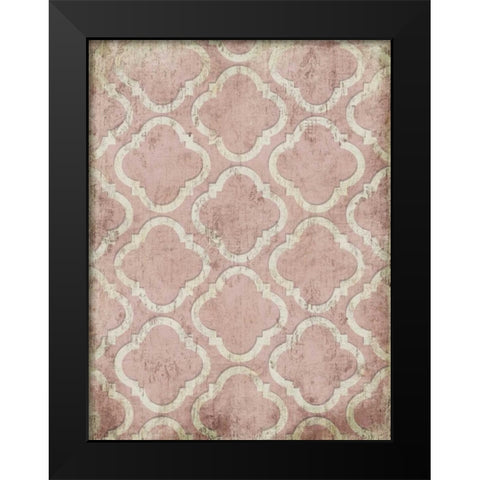 Antique Reverse Rose Wall Black Modern Wood Framed Art Print by Grey, Jace