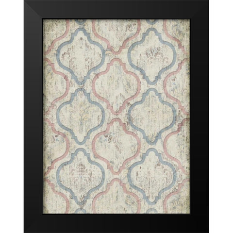 Rustic Wall Paper Black Modern Wood Framed Art Print by Grey, Jace