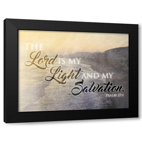 Lord Sunset Black Modern Wood Framed Art Print with Double Matting by Grey, Jace
