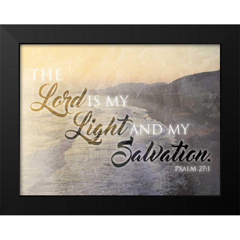 Lord Sunset Black Modern Wood Framed Art Print by Grey, Jace