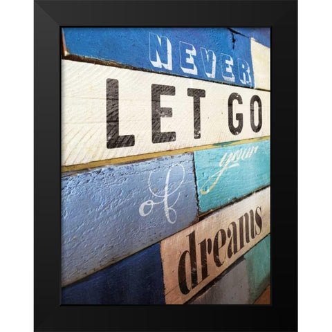 Ocean City Dreaming Black Modern Wood Framed Art Print by Grey, Jace
