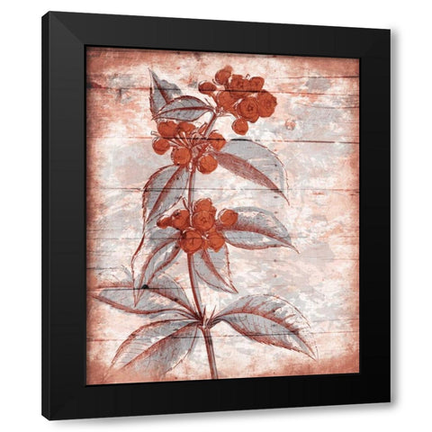 Calm Day Heat Black Modern Wood Framed Art Print by Grey, Jace