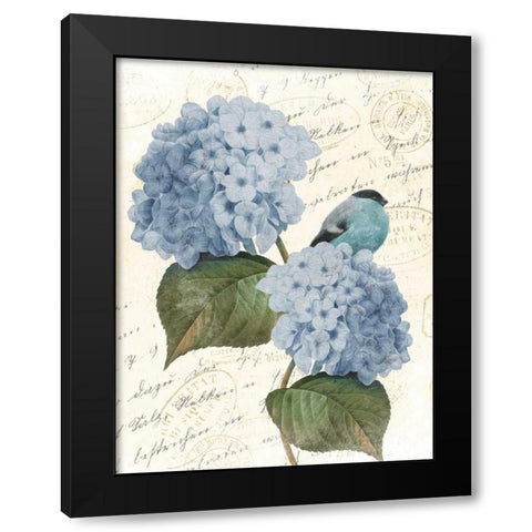 Bird Mail Two Black Modern Wood Framed Art Print by Grey, Jace