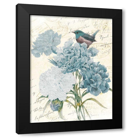 Bird Mail Four Black Modern Wood Framed Art Print by Grey, Jace