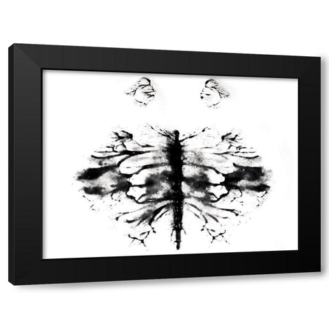 Site Black Modern Wood Framed Art Print with Double Matting by Grey, Jace
