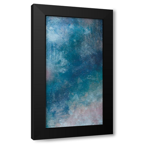 Neutral Galaxy Black Modern Wood Framed Art Print with Double Matting by Grey, Jace