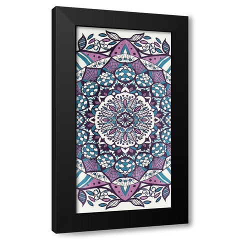 WaterLust Mate Black Modern Wood Framed Art Print by Grey, Jace